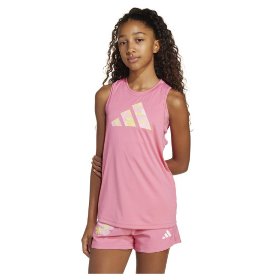Adidas Παιδική αμάνικη μπλούζα Train-Essentials Flower Tank Top Adidas Παιδική αμάνικη μπλούζα Train-Essentials Flower Tank Top